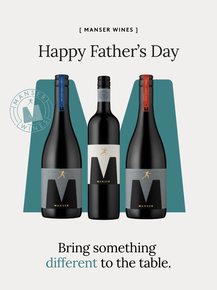 Manser Wines Father's Day Gift Cards