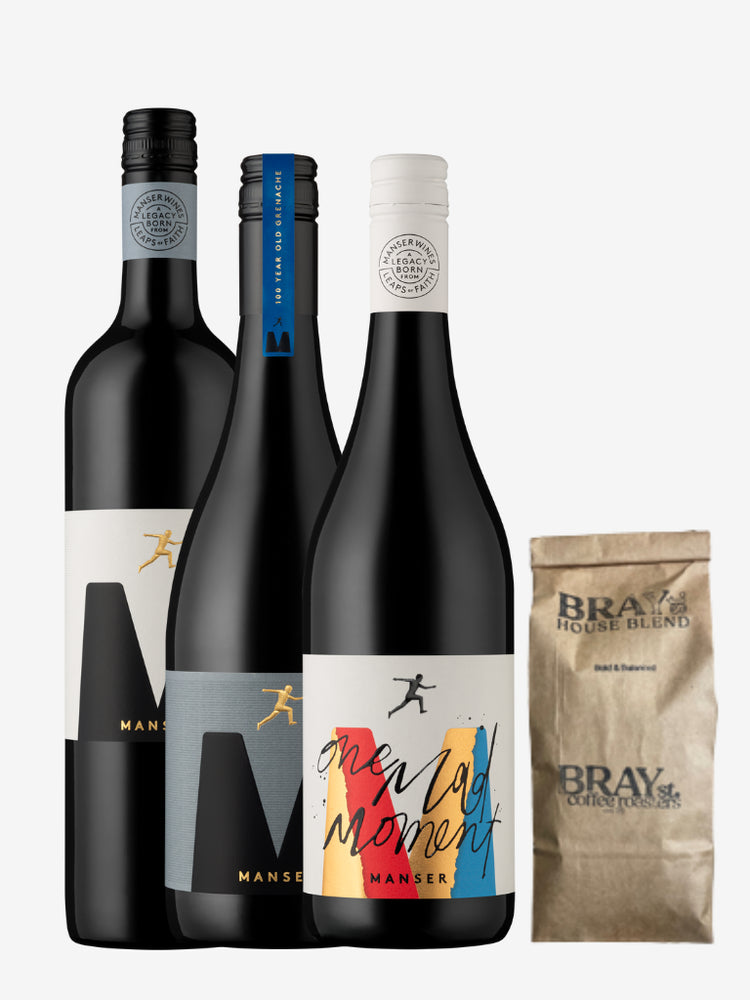 Manser Trio (100 Year Old Vines) + Bray St Coffee